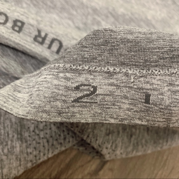 lululemon swiftly size 2 grey SOLD - Picture 3 of 4